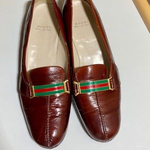 Brown Leather Women’s Gucci Pumps